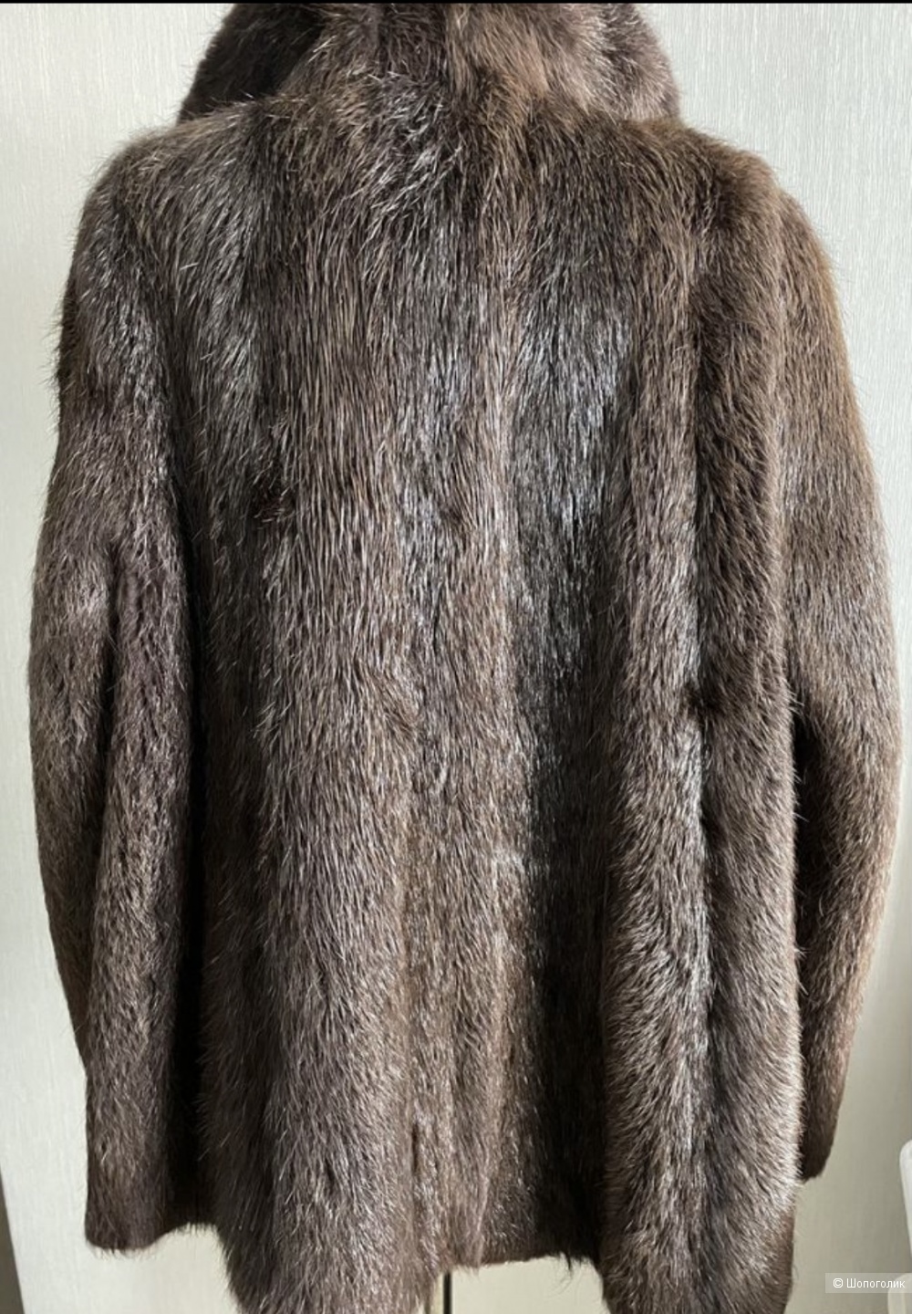 Полушубок натуральный бобёр 50-52