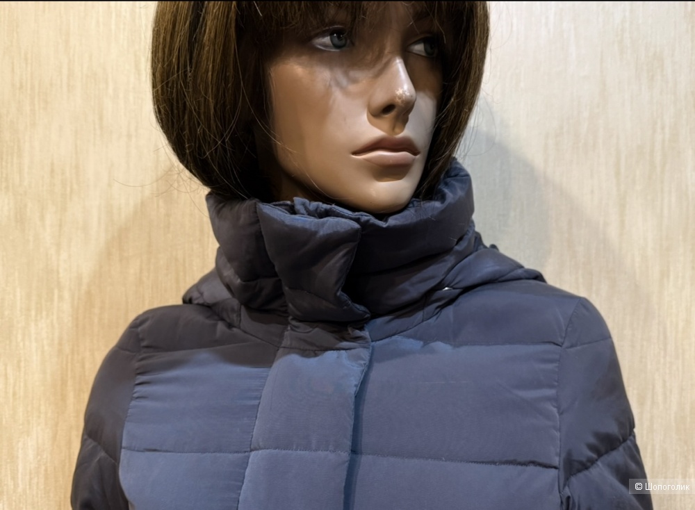 Пуховое пальто Sisley маркировка 40