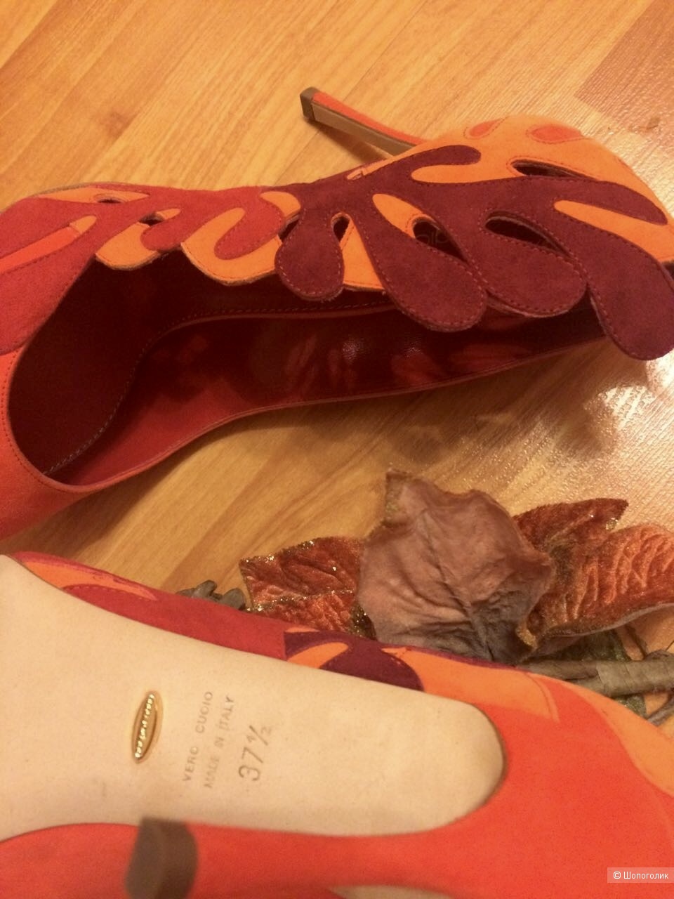 Туфли Sergio Rossi маркировка 37,5