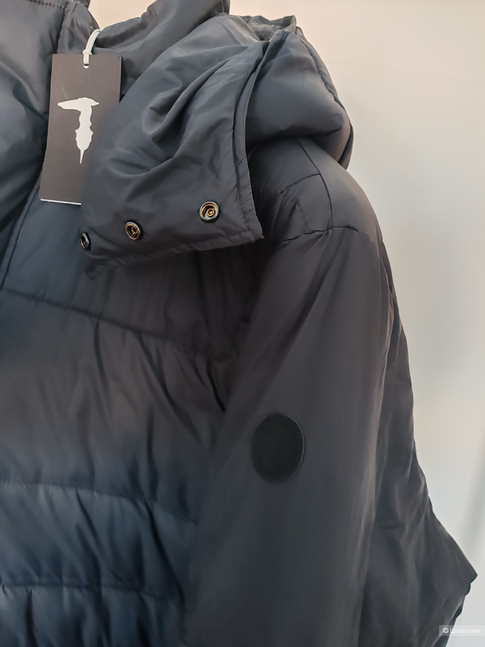 Пуховик Trussardi, размер 56 IT