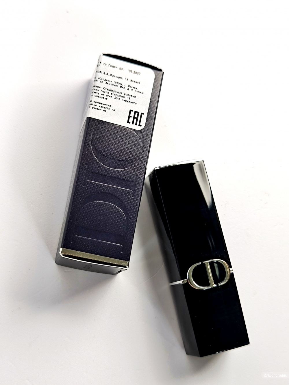 Миниатюра помады Dior nude look 100, 1.5 гр