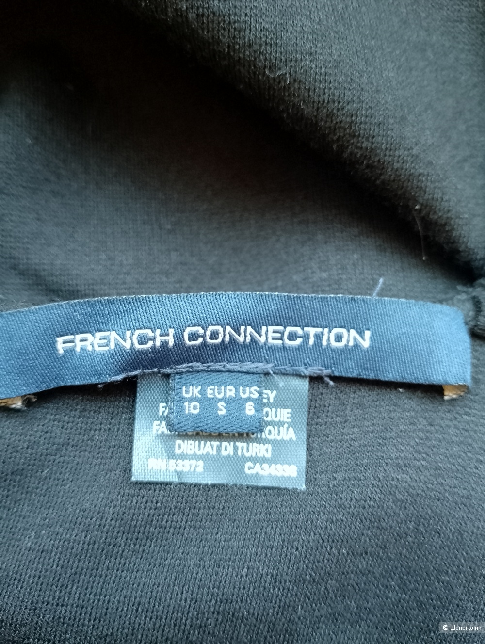Платье French connection черное, uk 10
