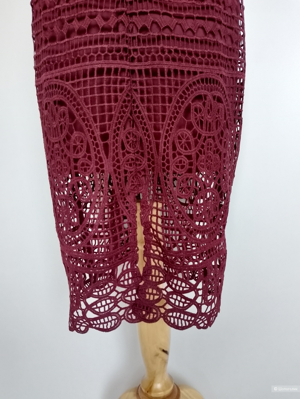 Платье кружевное коктейльное Bardot США, us 10