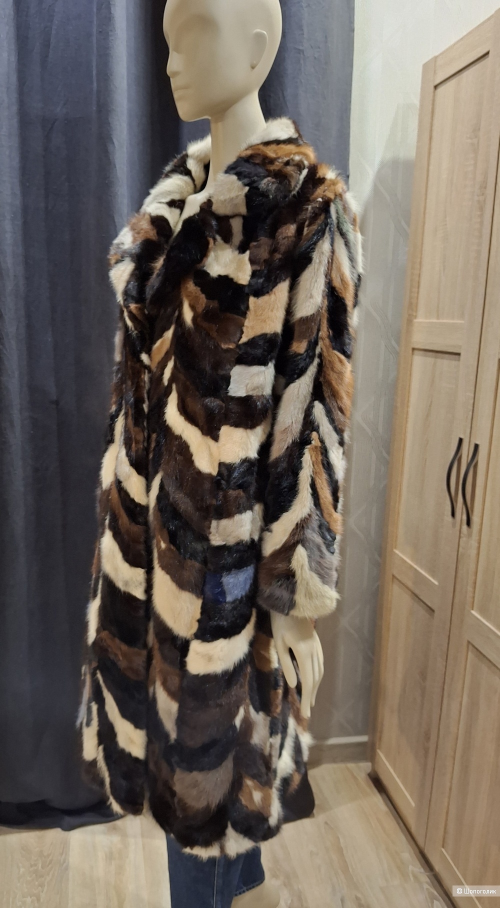 Норковая шуба no name/L