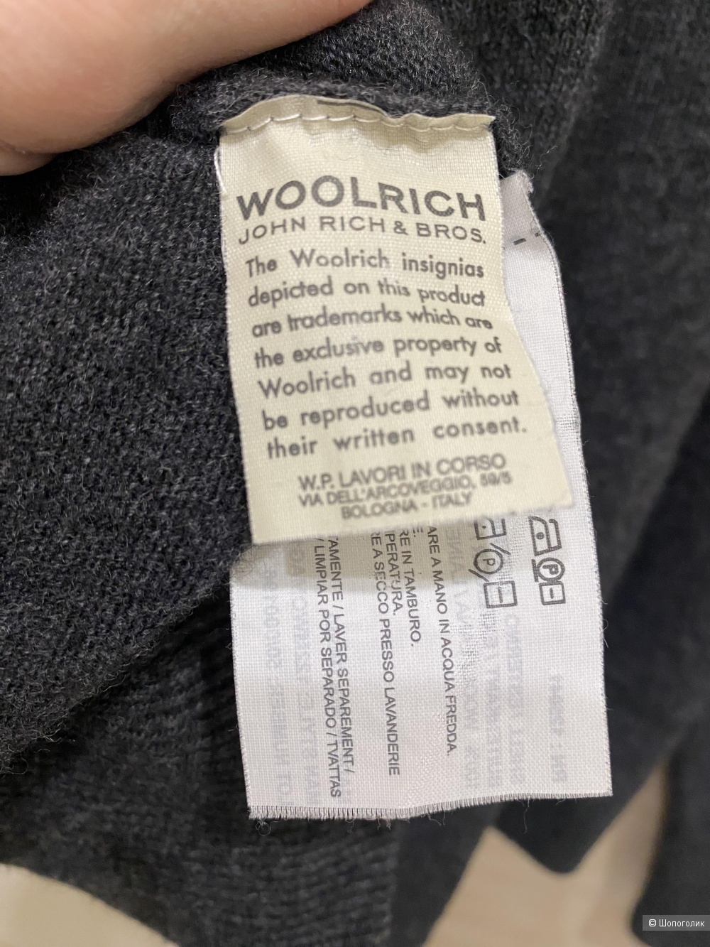 Свитер Woolrich. Размер Евр.М.