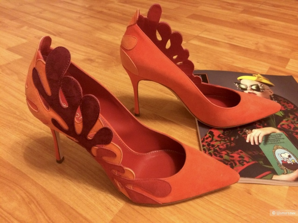 Туфли Sergio Rossi маркировка 37,5