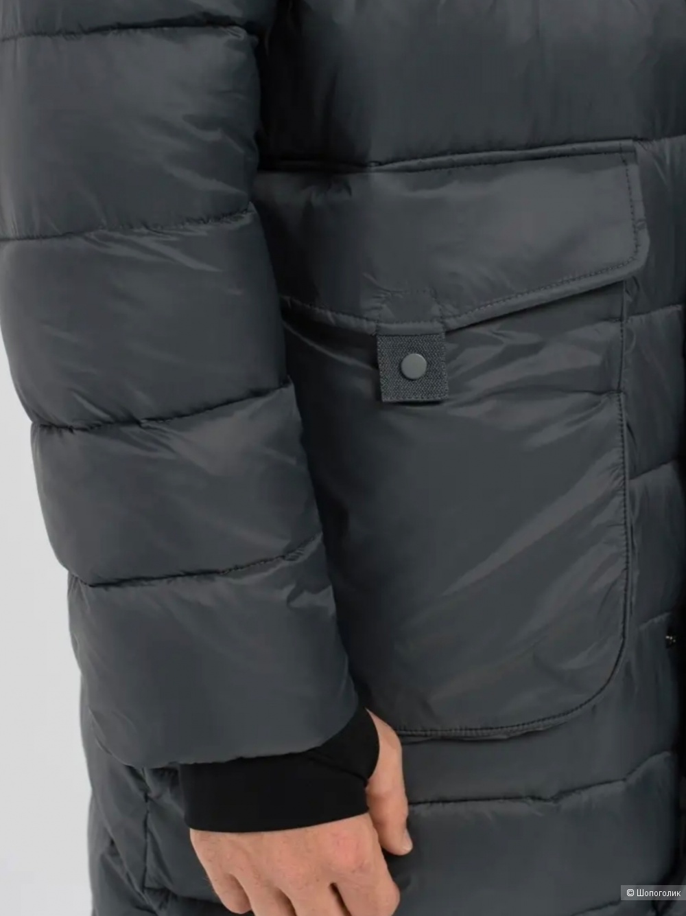 Пуховик Trussardi, размер 56 IT