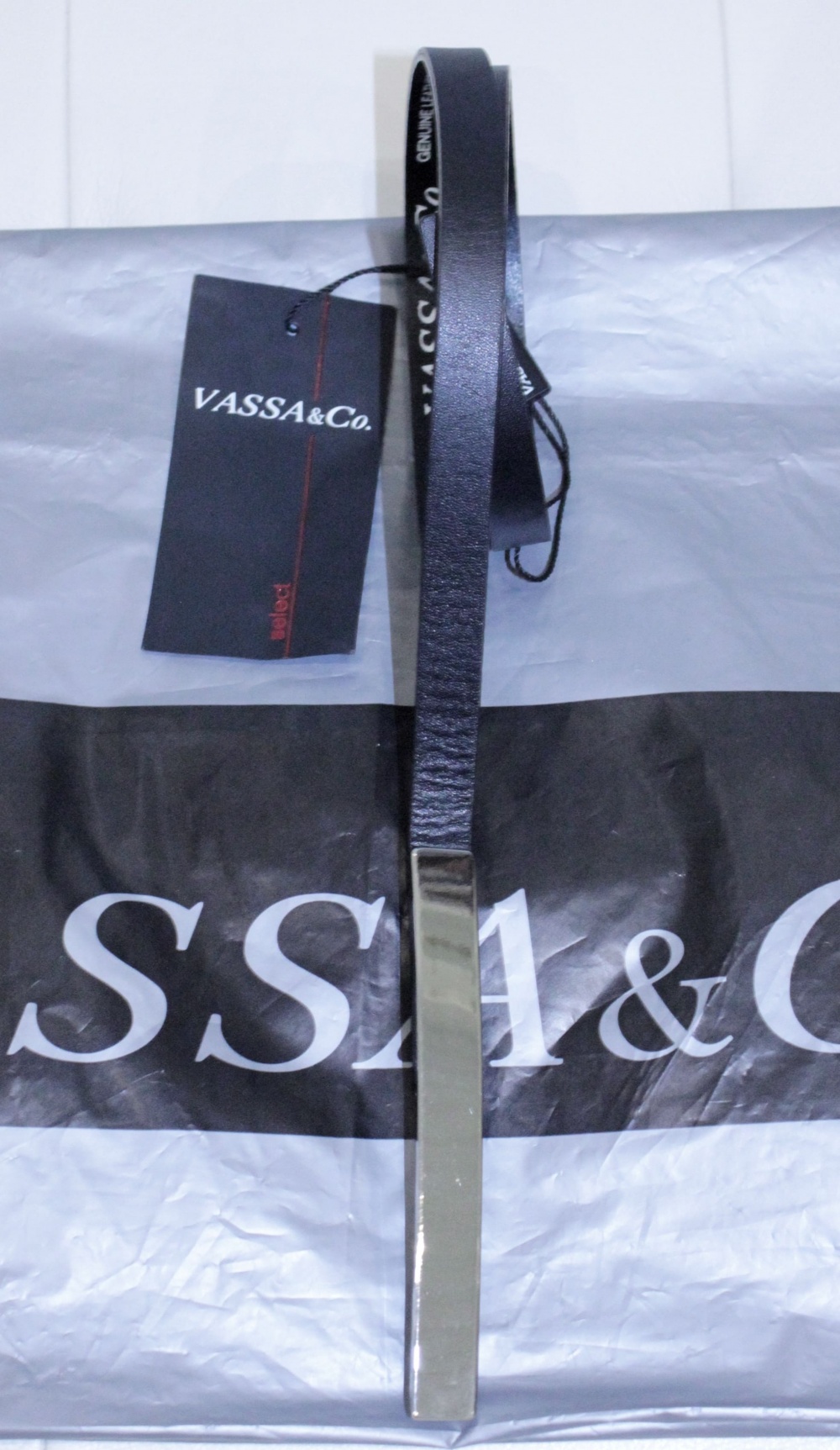 Ремень Vassa, размер 90 х 1,5 см.