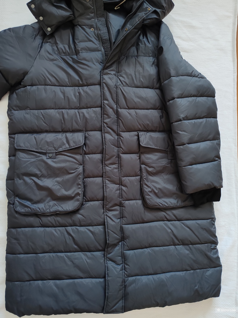 Пуховик Trussardi, размер 56 IT