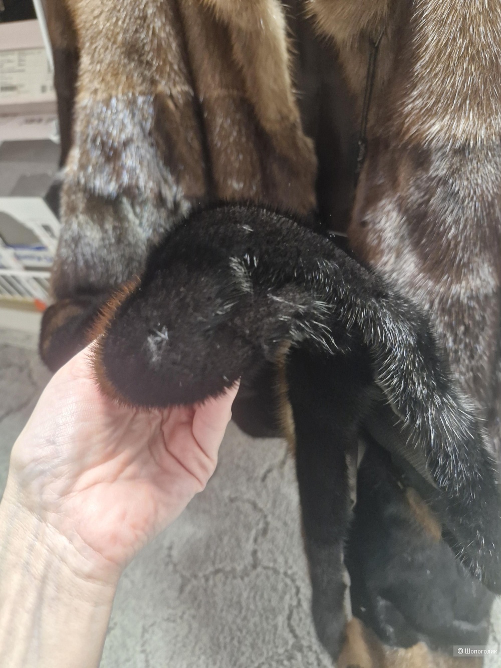 Норковая шуба, 42-44