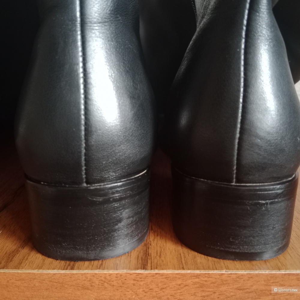 Ботфорты кожаные Berkonty 40 размер зимние