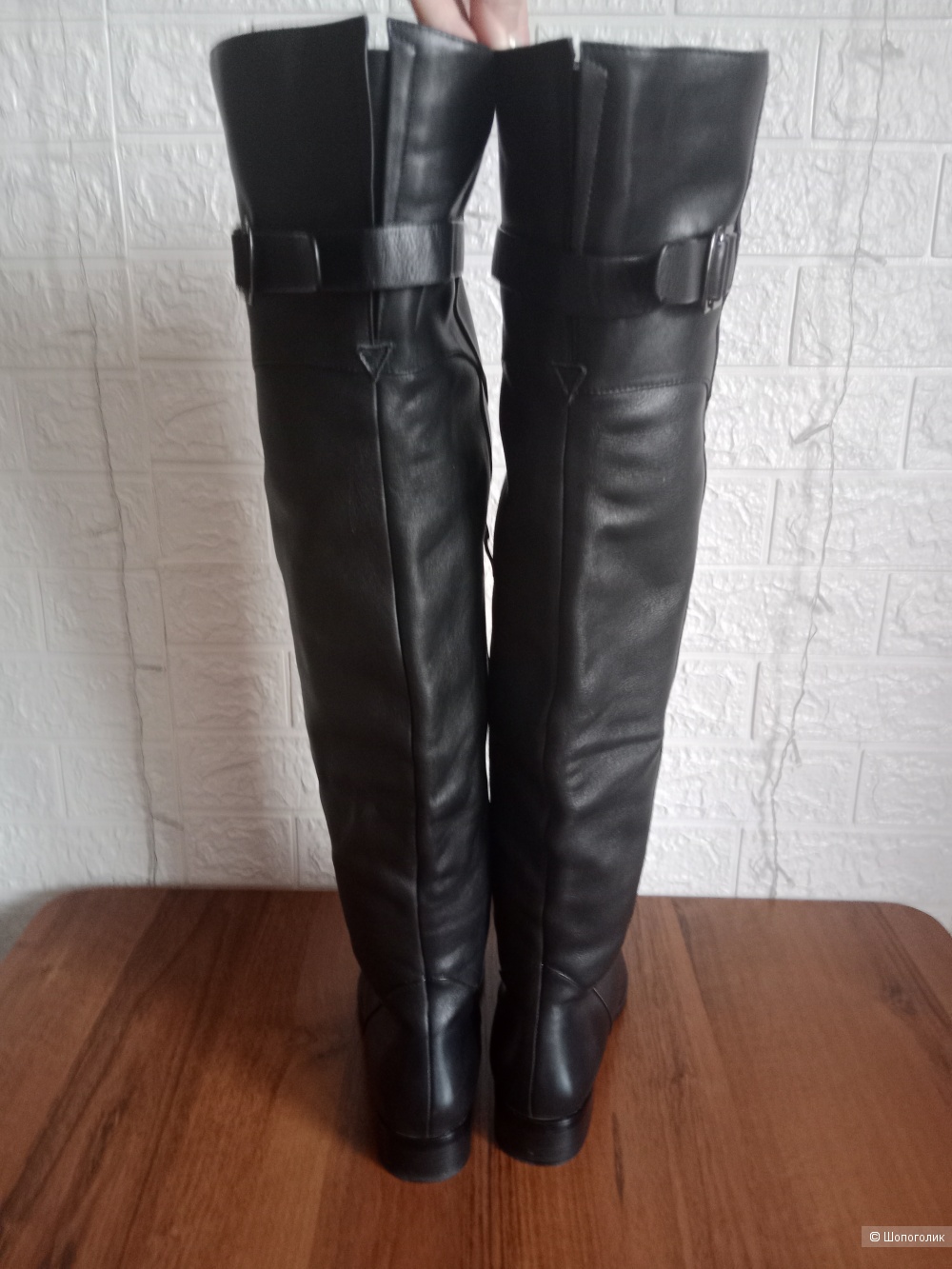 Ботфорты кожаные Berkonty 40 размер зимние