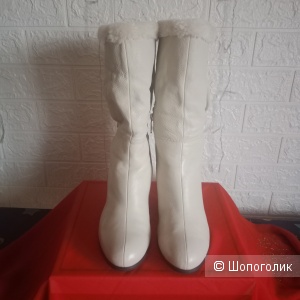 Сапоги зимние кожаные Berkonty 40 размер