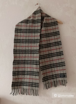 Шарф Burberry,  размер 155(+10 бахрома)*25см