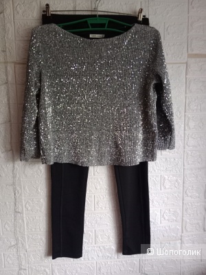 Джемпер Zarina в пайетках 50 размер