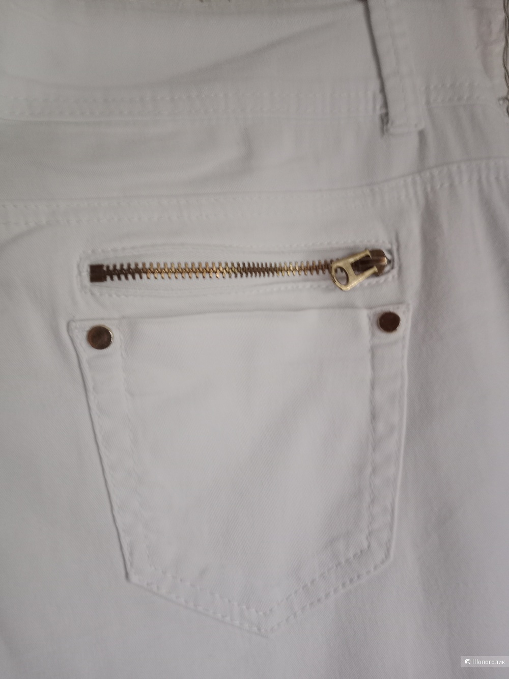 Джинсы Incity белые размер L