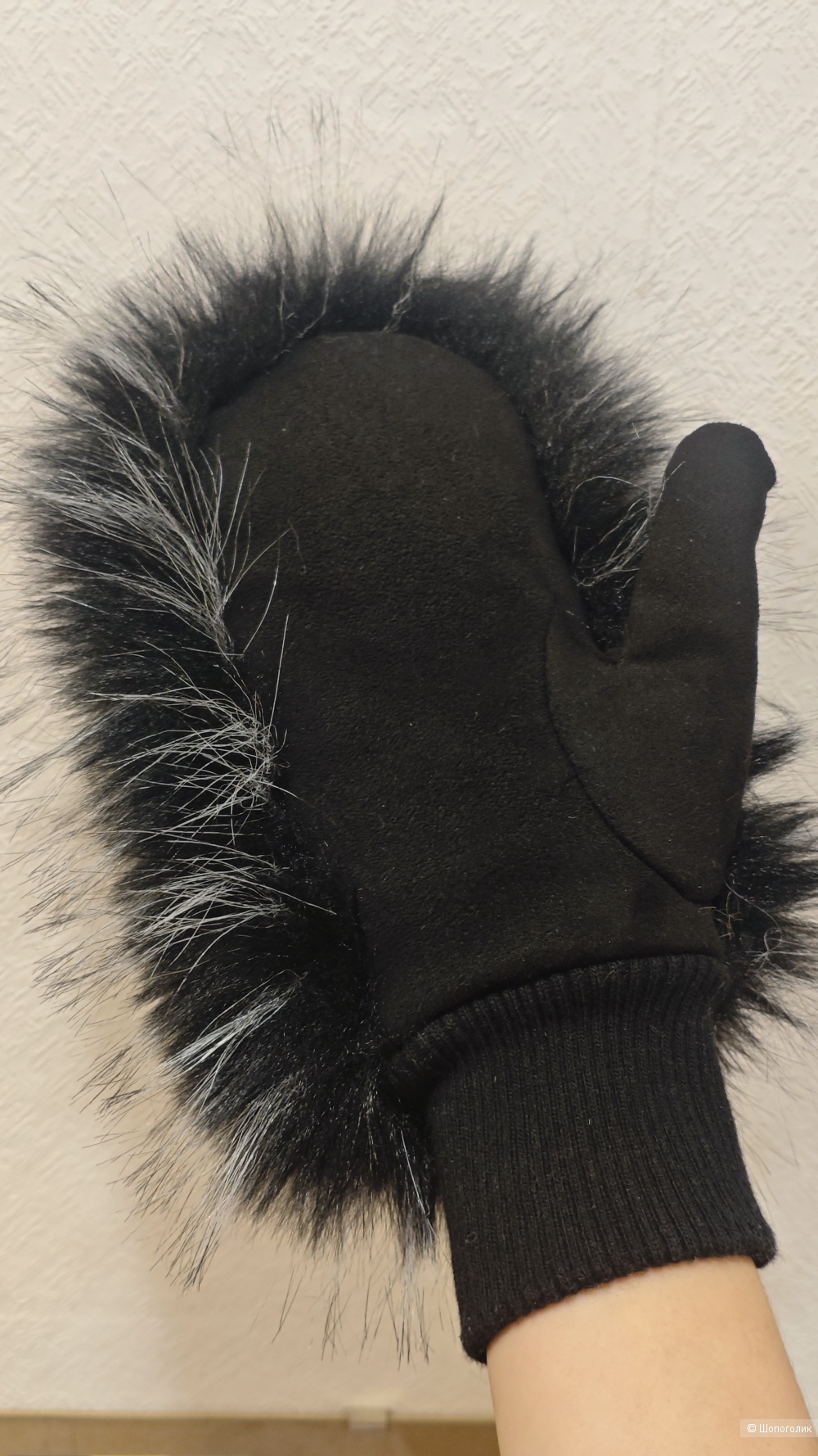 Варежки женские Armonti эко мех