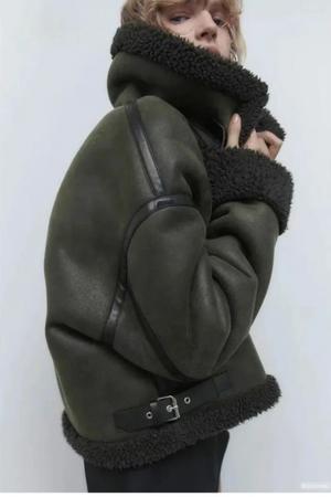 Дубленка Zara р.L