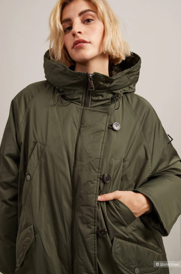 Max Mara Weekend утепленная парка р 44-48