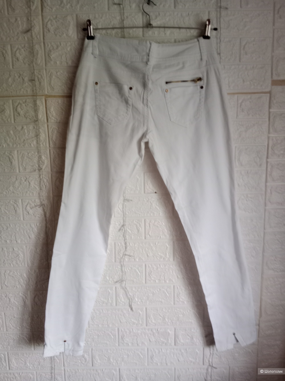 Джинсы Incity белые размер L