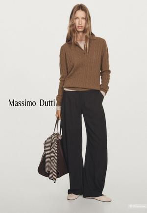 Шерстяные брюки Massimo Dutti/44-46