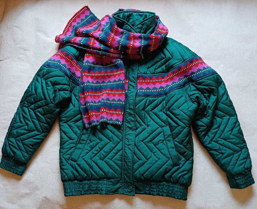 Куртка с шарфом, Dialog, one size