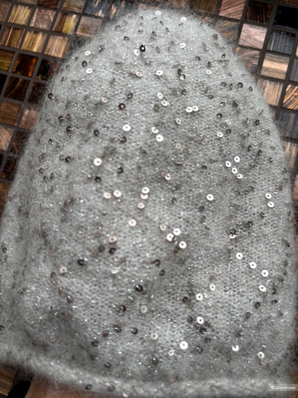 Шапка с пайетками Katta, размер 56-59