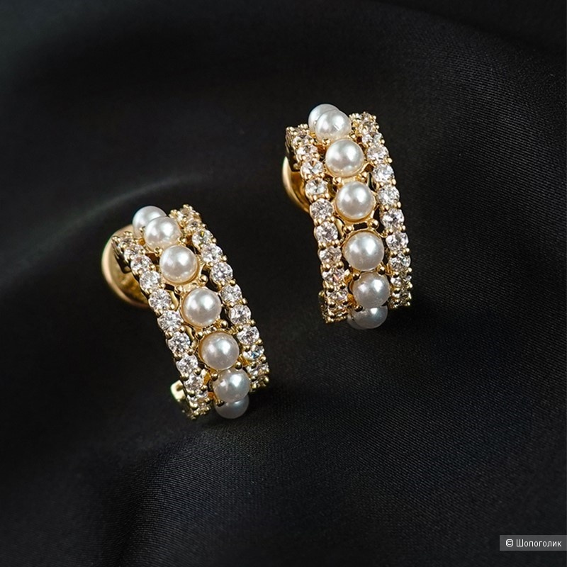 Комплект серьги и кольцо