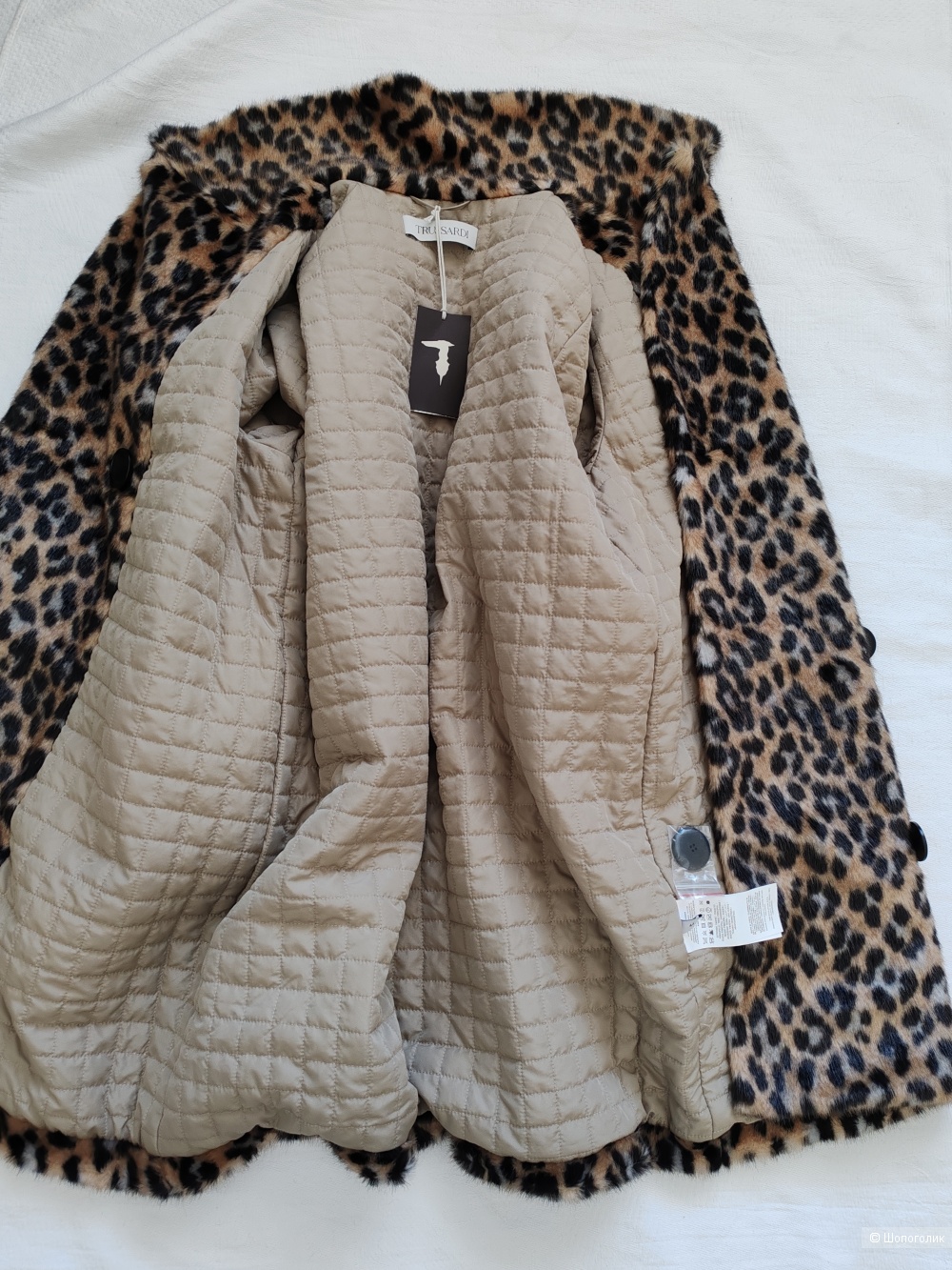 Шуба Trussardi, размер 44 IT, на 46-48-50