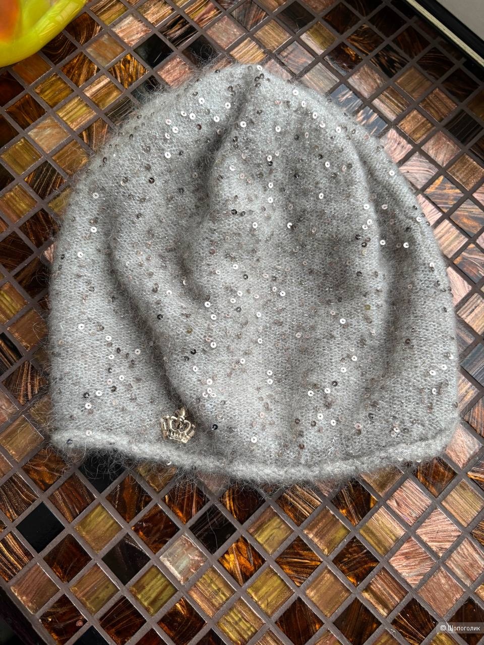 Шапка с пайетками Katta, размер 56-59