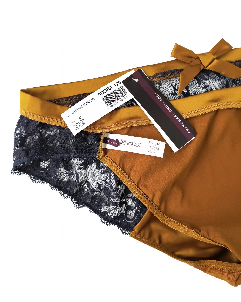 Комплект бюстгальтер и трусы Princesse tam-tam 80С/ М