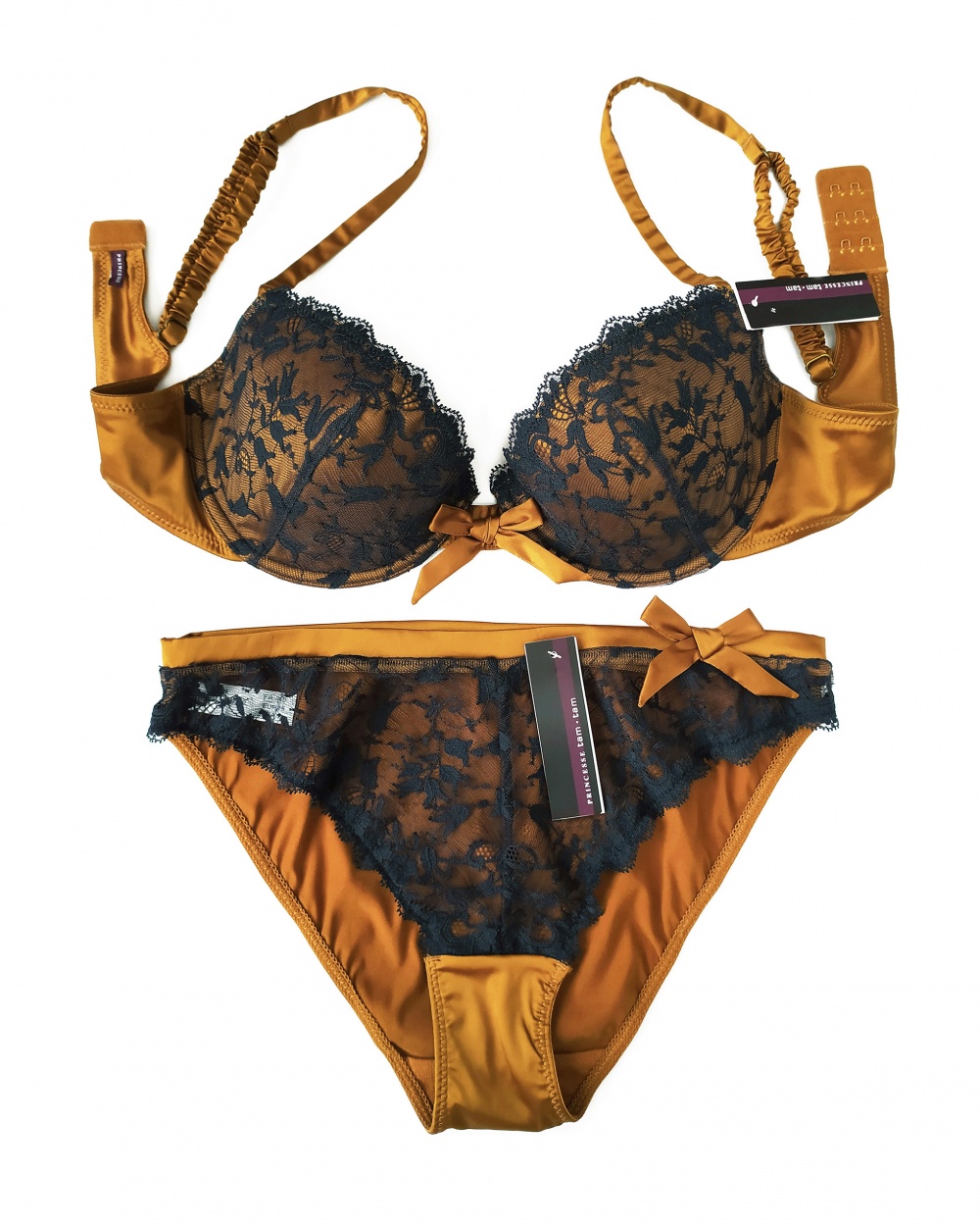 Комплект бюстгальтер и трусы Princesse tam-tam 80С/ М