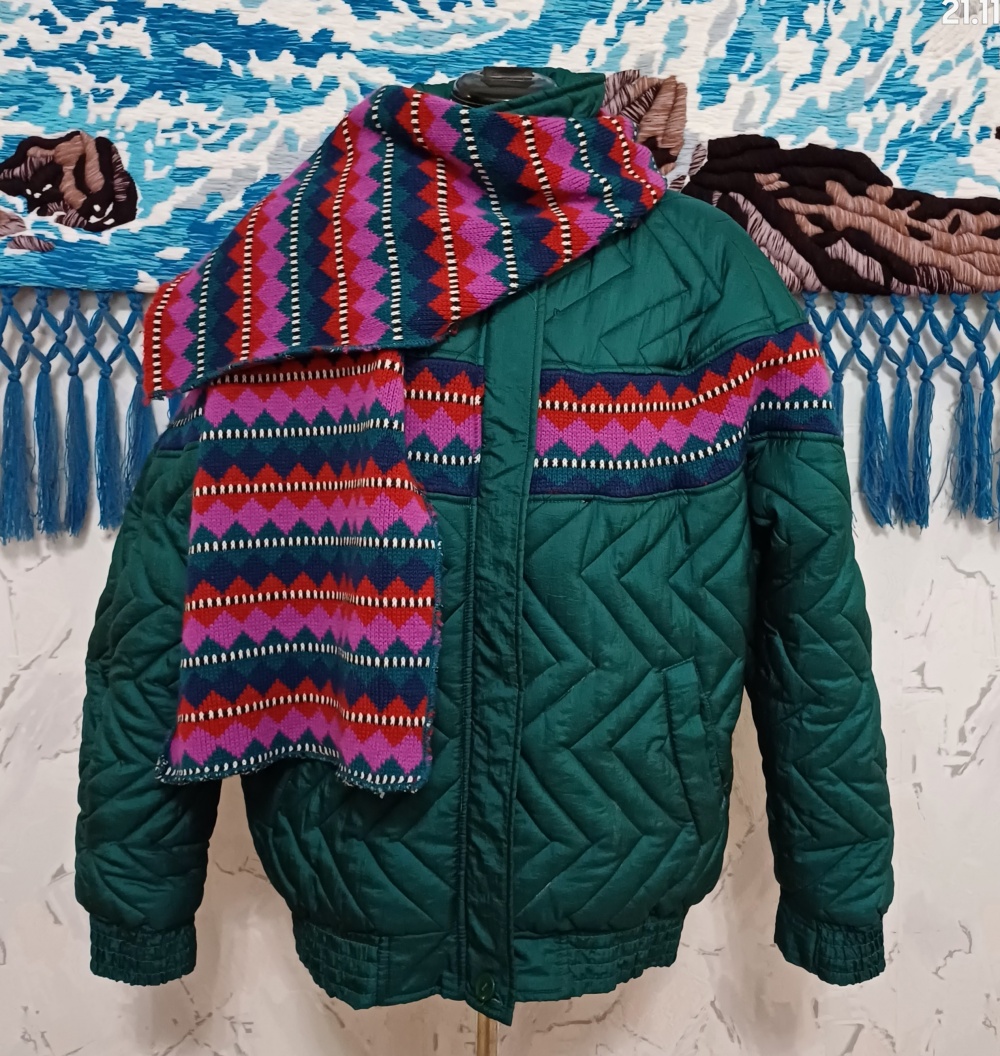 Куртка с шарфом, Dialog, one size