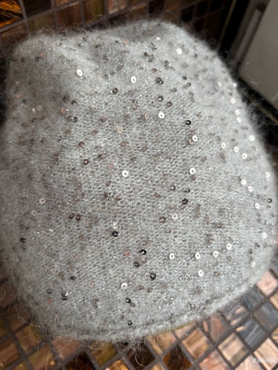 Шапка с пайетками Katta, размер 56-59