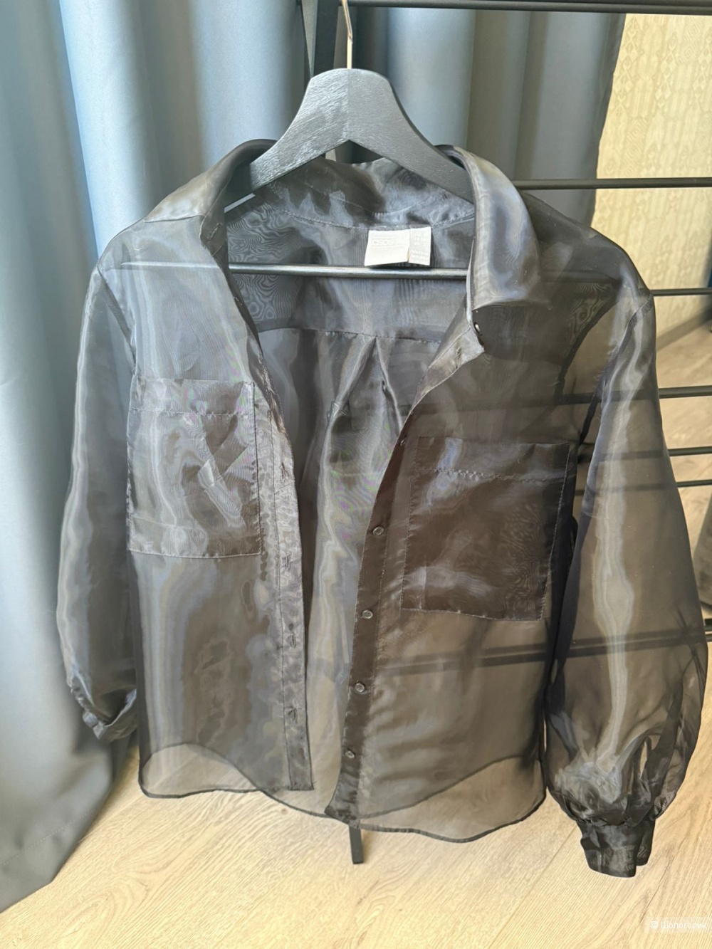 Блуза из органзы ASOS, S