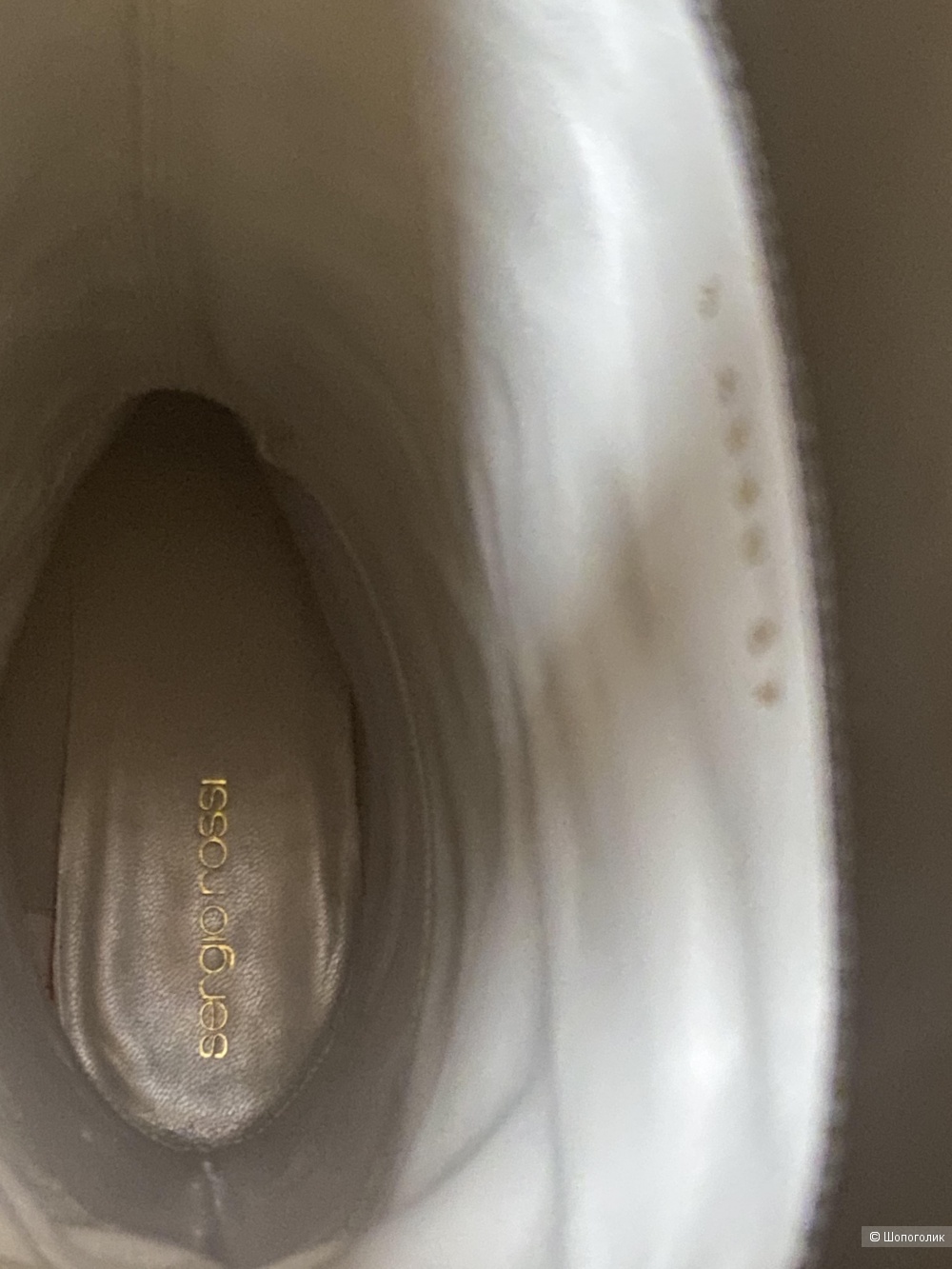 Сапоги Sergio Rossi маркировка 37