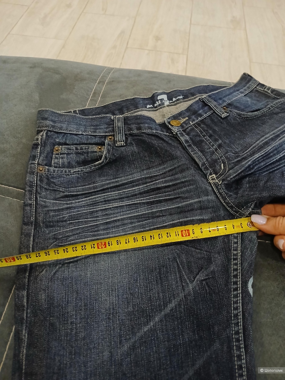Джинсы 7 for all mankind р.44-46