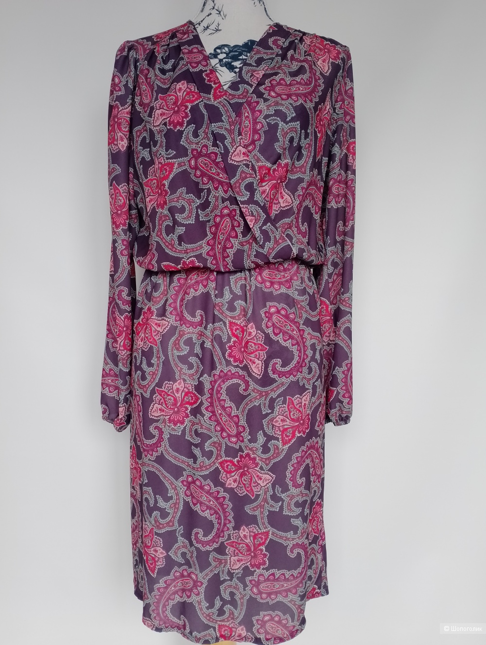 Платье на запахе Love, S