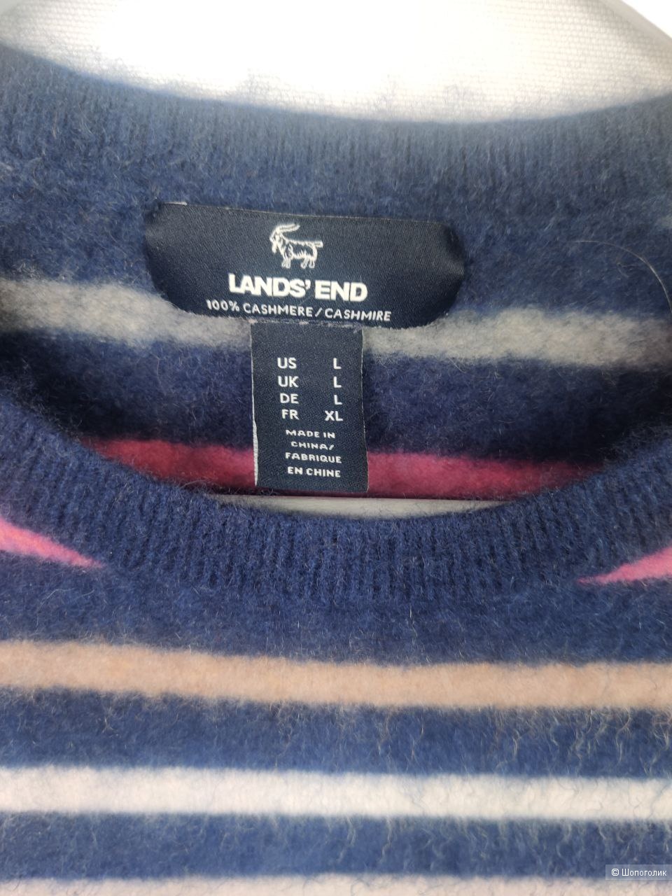 Кашемировый свитер Lands'End, размер М
