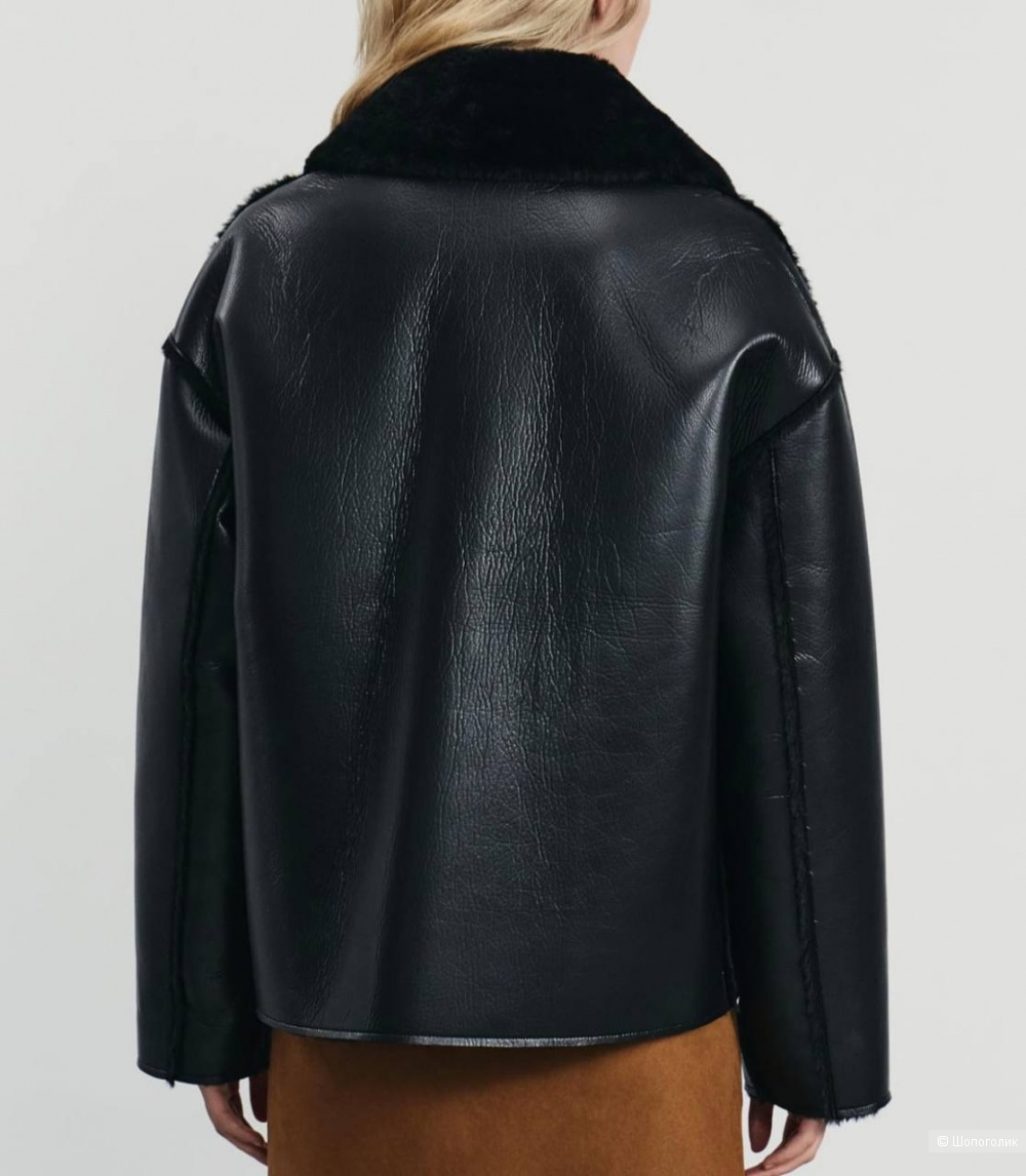 Дублёнка Zarina M оверсайз