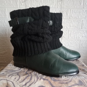 Ботинки Berkonty кожаные утепленные 39 размер