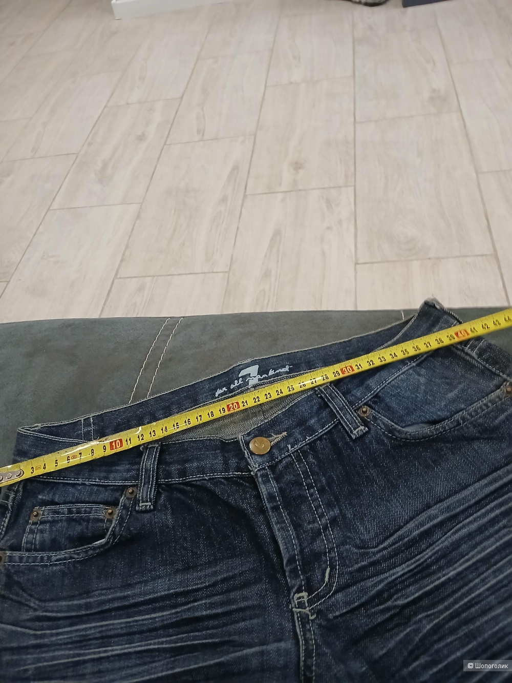 Джинсы 7 for all mankind р.44-46