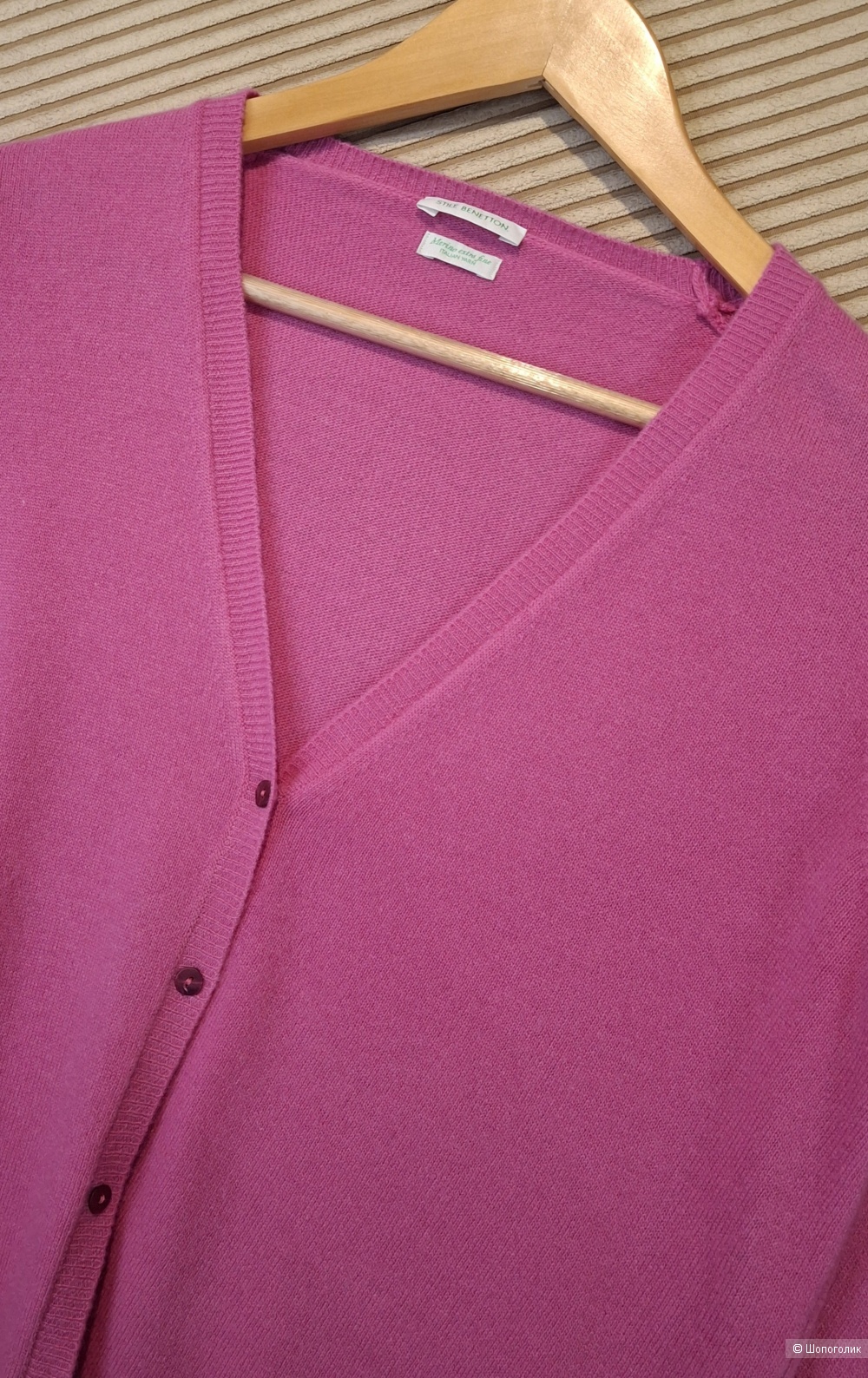 Шерстяной кардиган Benetton/L