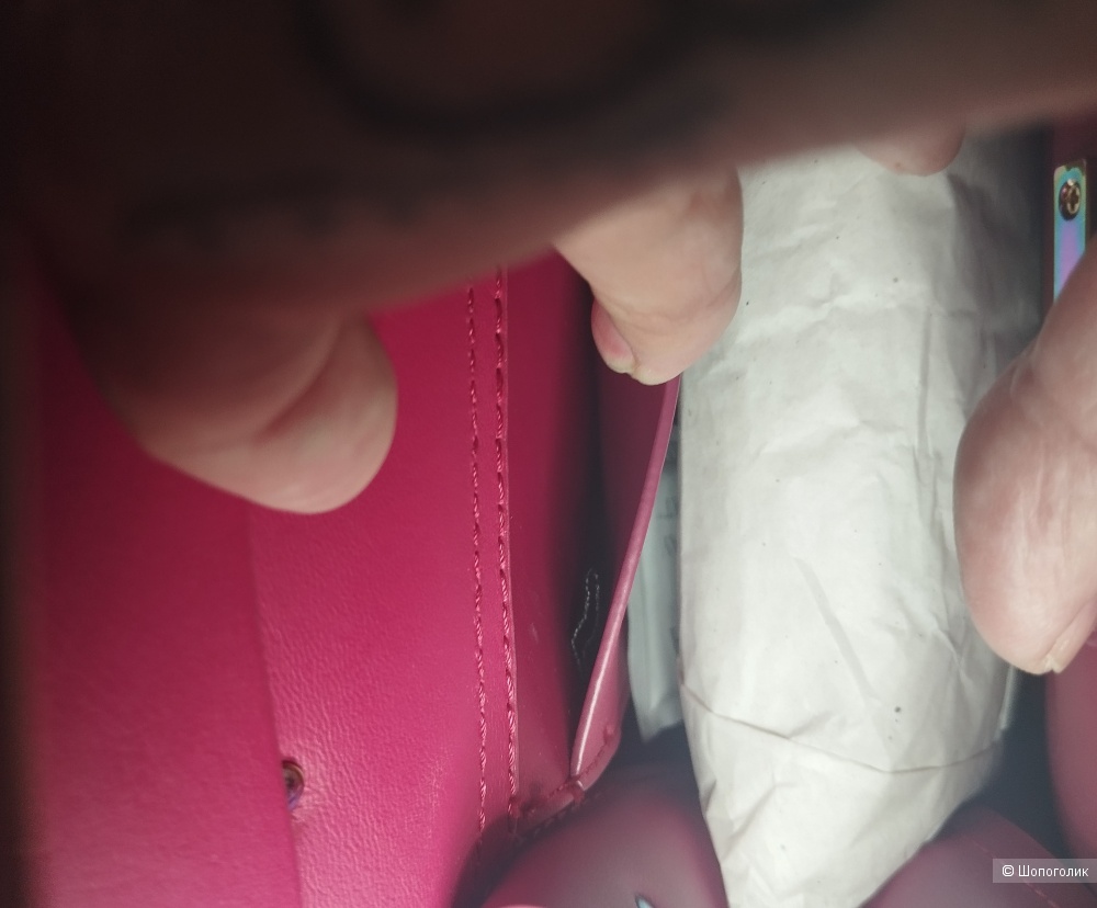 Сумочка Zac Posen, ширина 9 см, длина от 16 до 18 см, высота 14 см