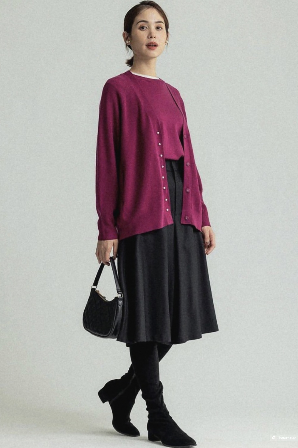 Шерстяной кардиган Benetton/L