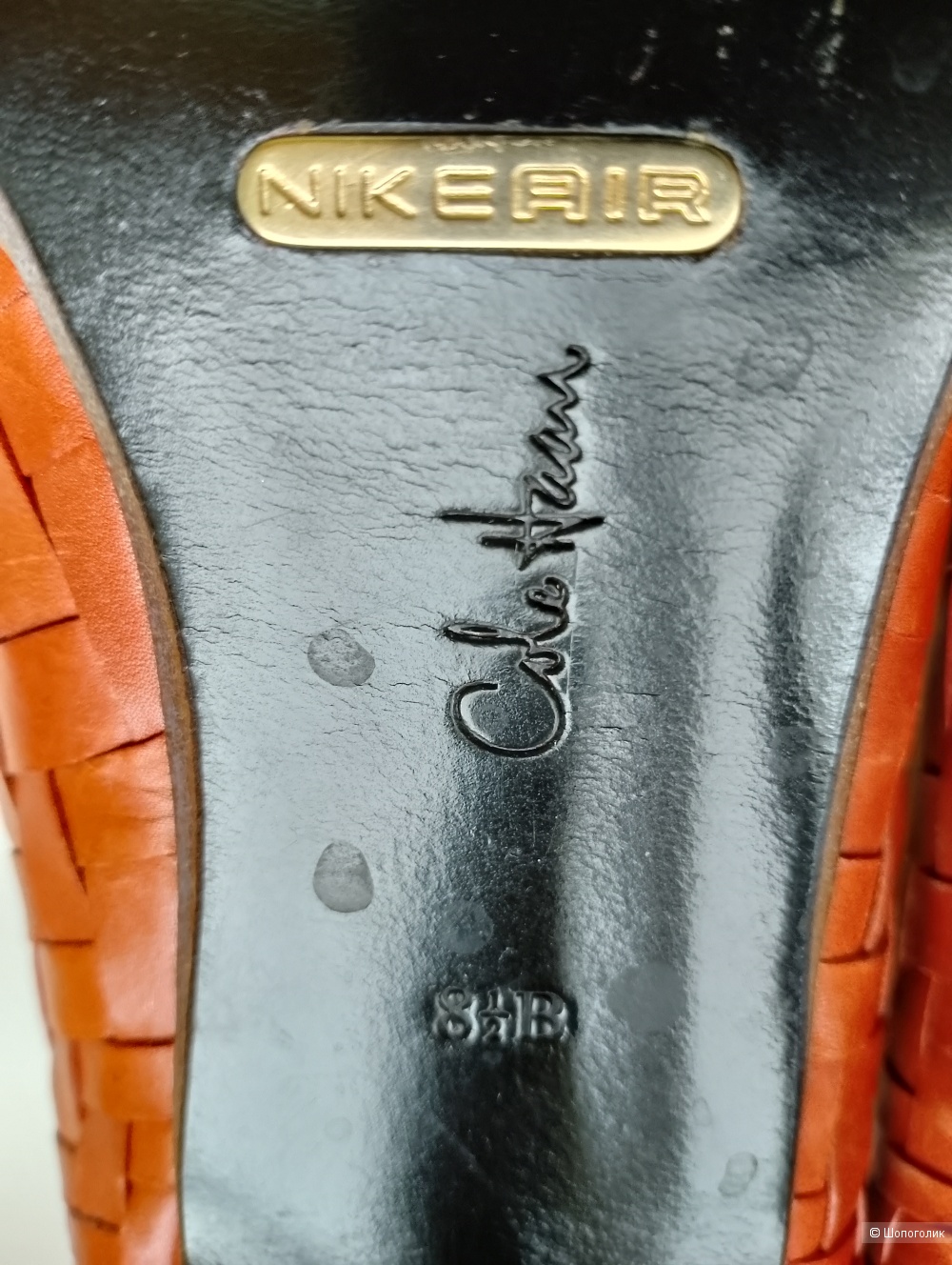 Туфли cole haan на каблуке с nikeair, 38,5