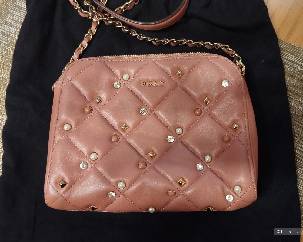 Сумка DKNY, кожа, 21*17*5 см