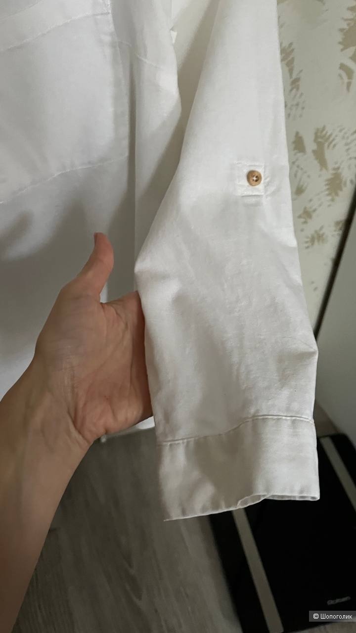 Льняная рубашка NEW LOOK размер uk10-eur38