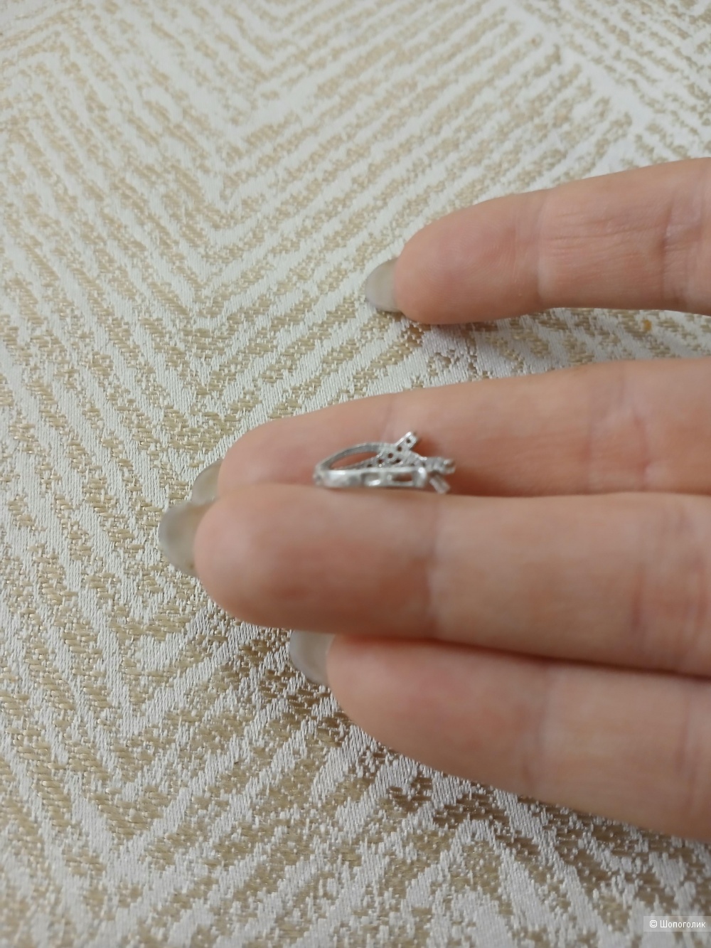 Серебряные серёжки Sokolov one size