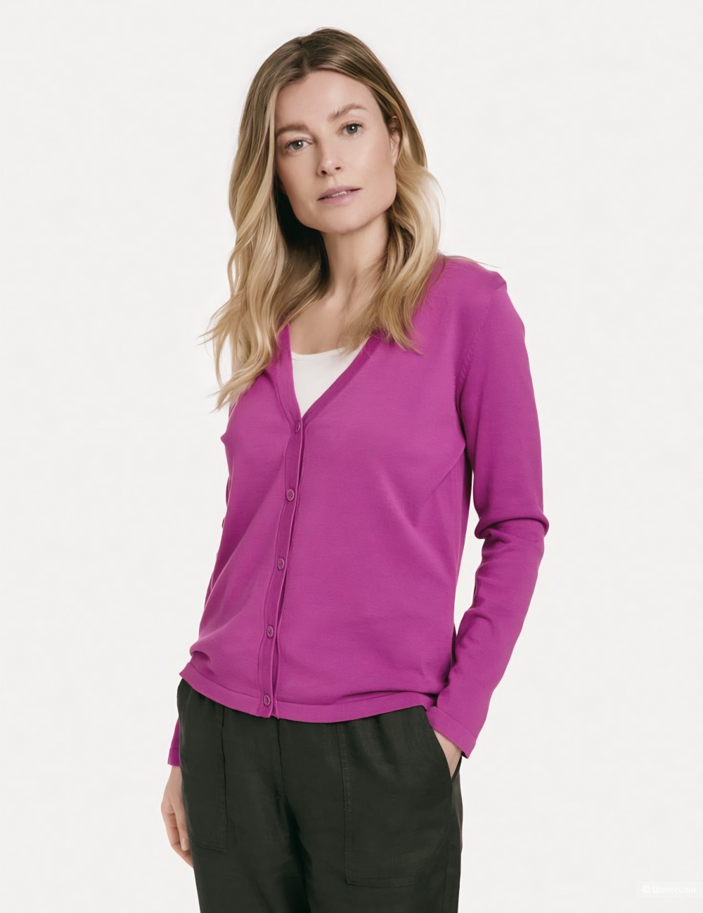 Шерстяной кардиган Benetton/L